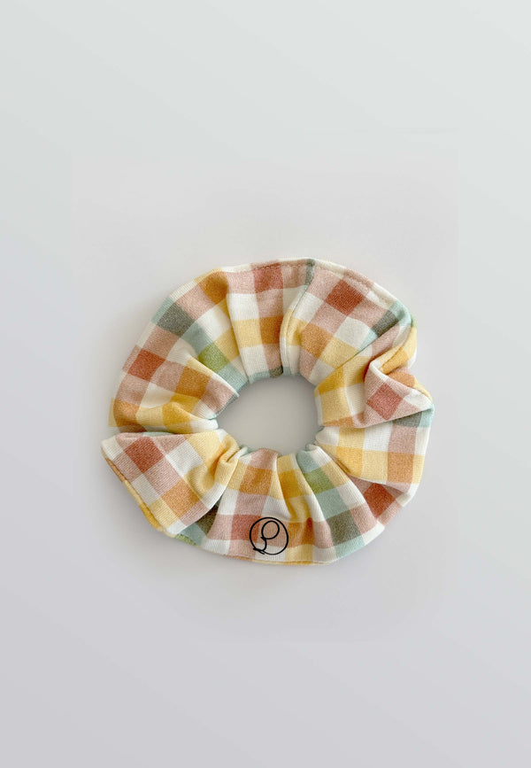 Bamboo Chouchou (scrunchie) - Woodland Walk - Blue Balloon