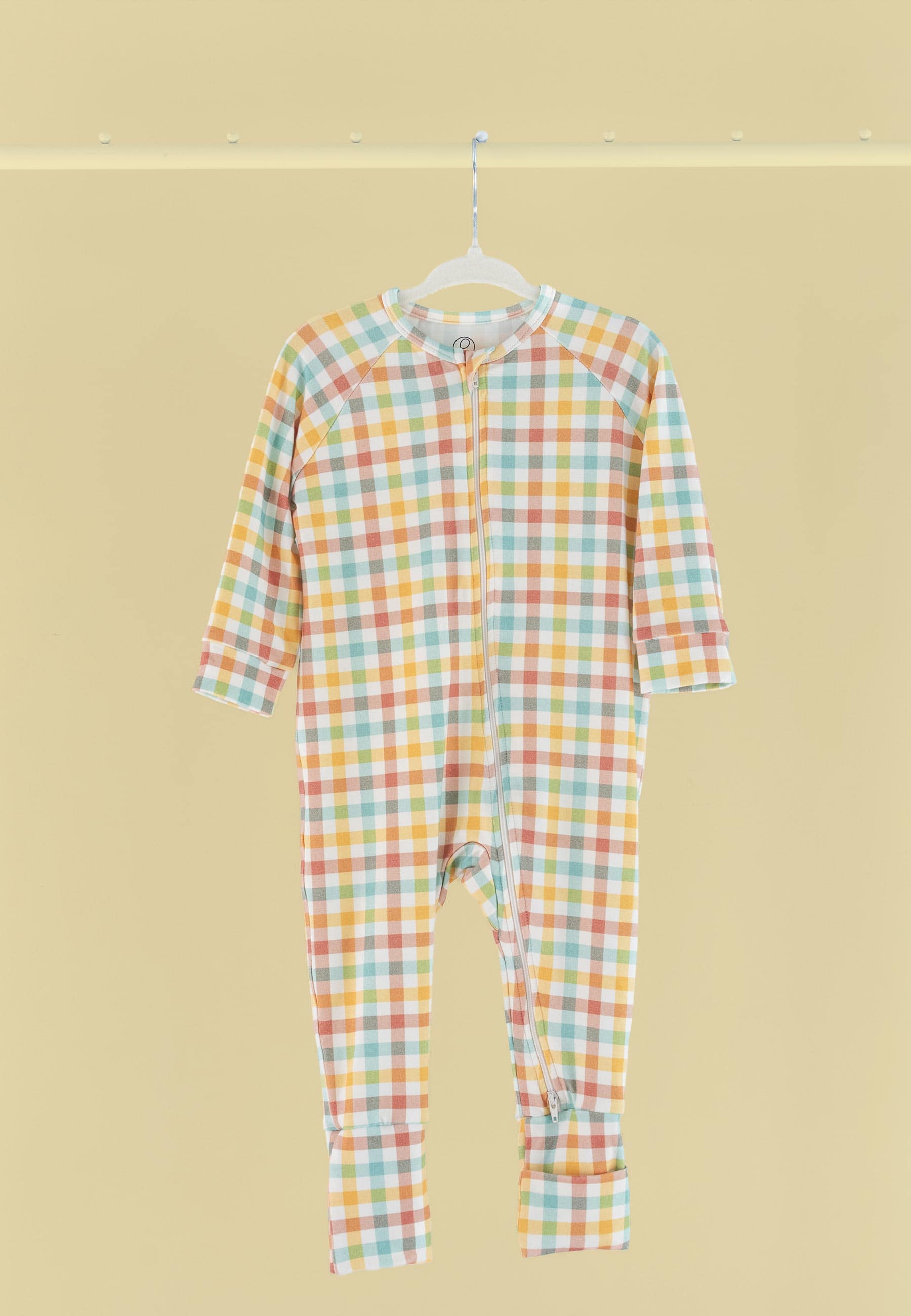 Bamboo Zip Romper - Woodland Walk - Blue Balloon