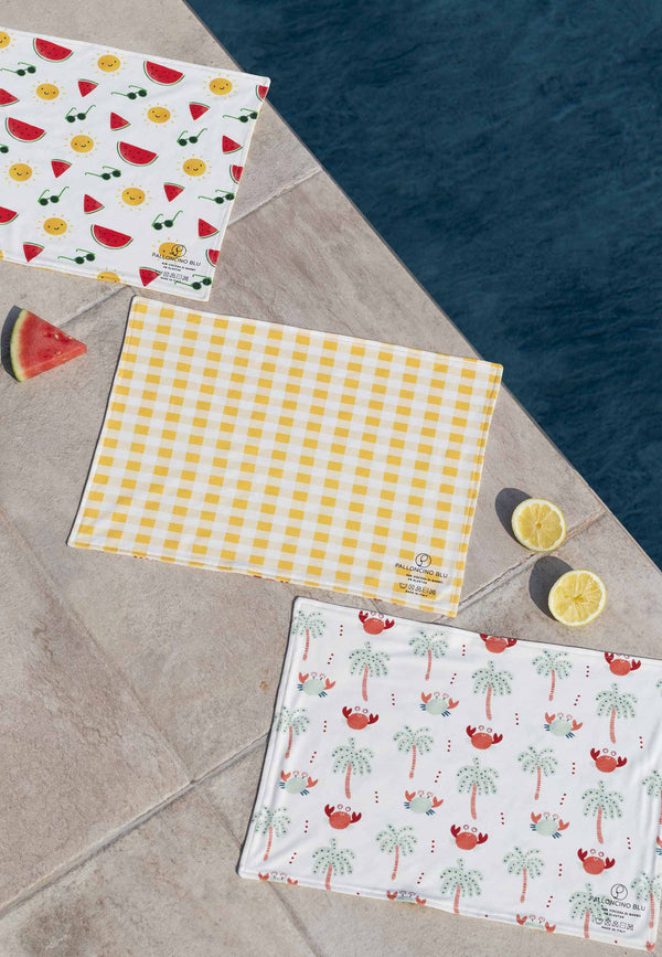 Happy Breakfast Placemats - Blue Balloon