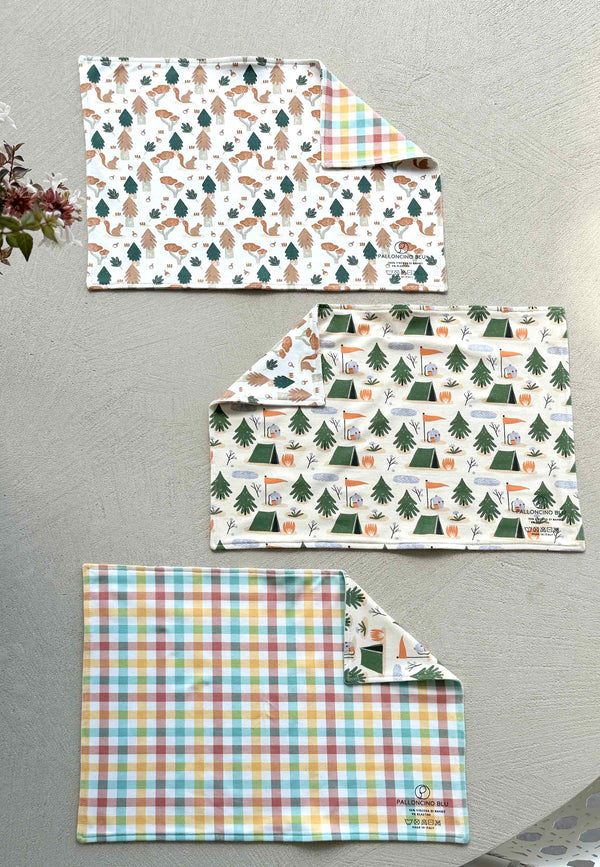 Happy Breakfast Placemats - Blue Balloon