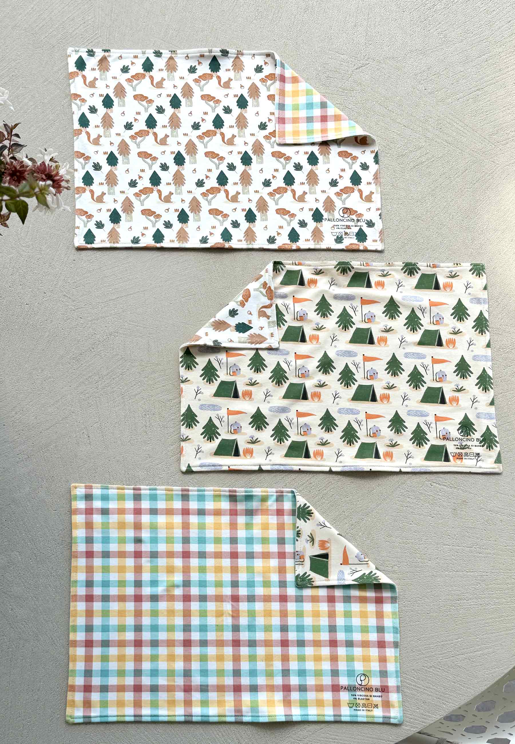 Happy Breakfast Placemats - Blue Balloon