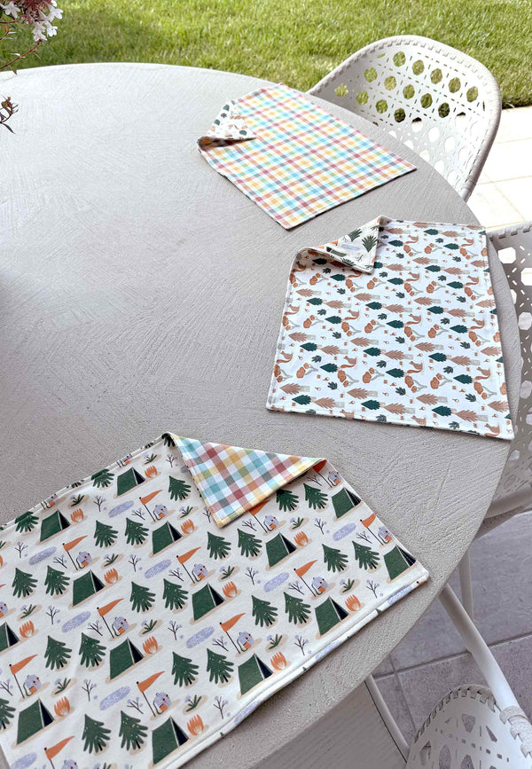 Happy Breakfast Placemats - Blue Balloon