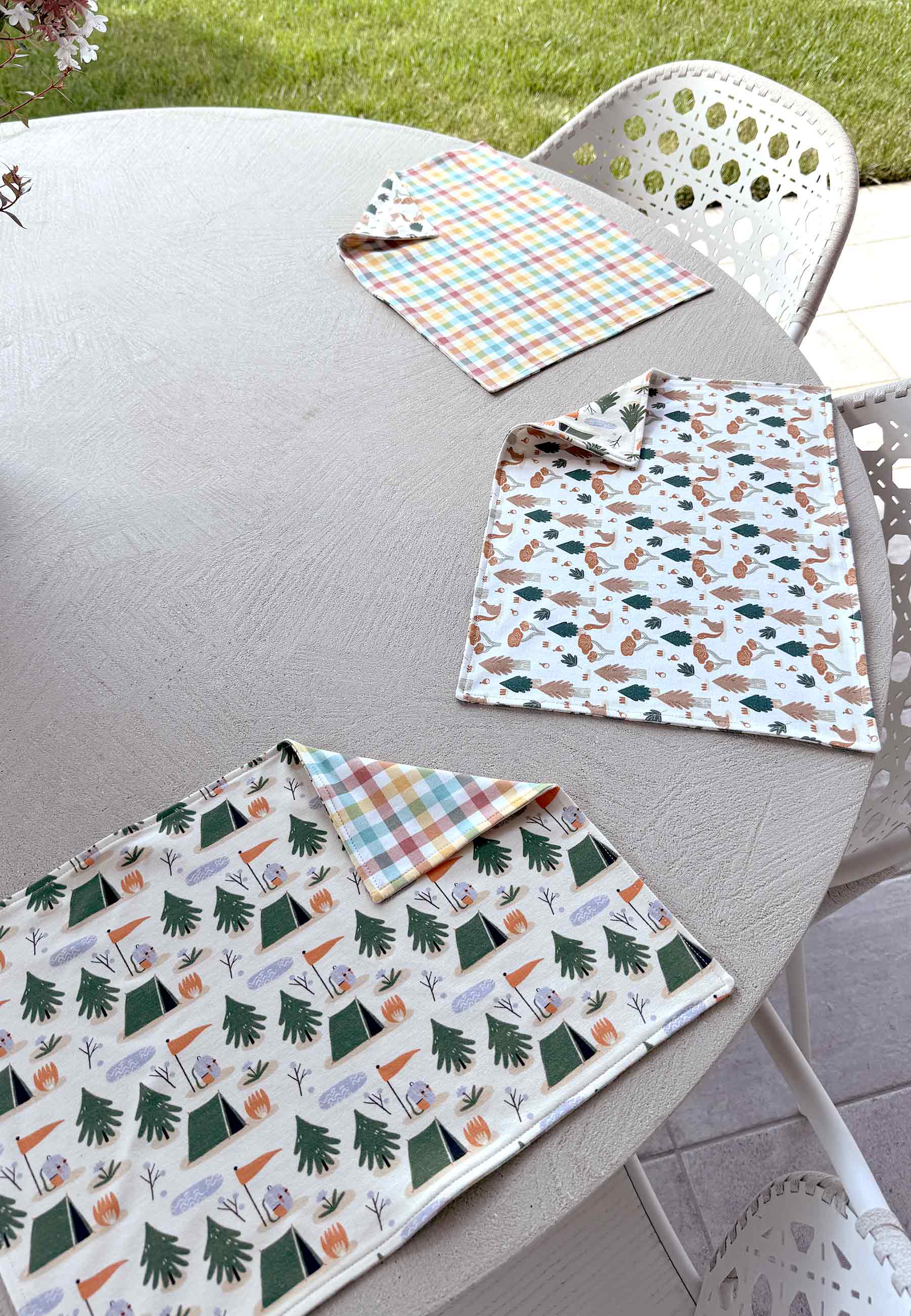 Happy Breakfast Placemats - Blue Balloon