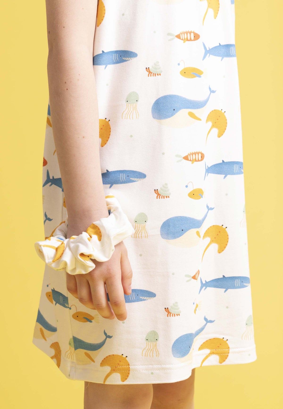 Bamboo Nightgown - Underwater - Blue Balloon