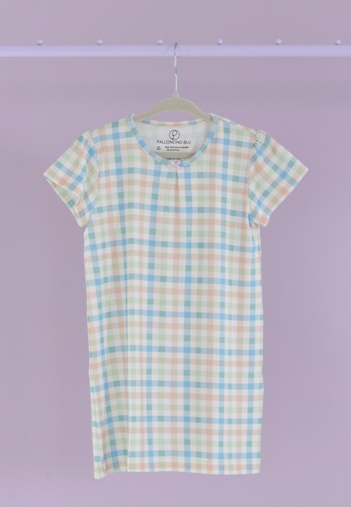 Bamboo Nightgown - Sunny Picnic - Blue Balloon