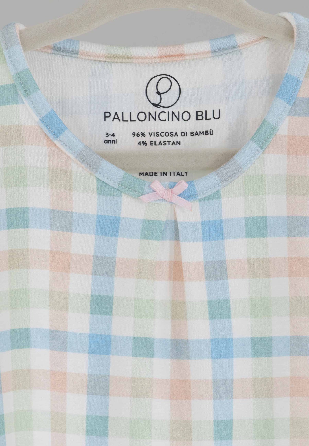 Bamboo Nightgown - Sunny Picnic - Blue Balloon