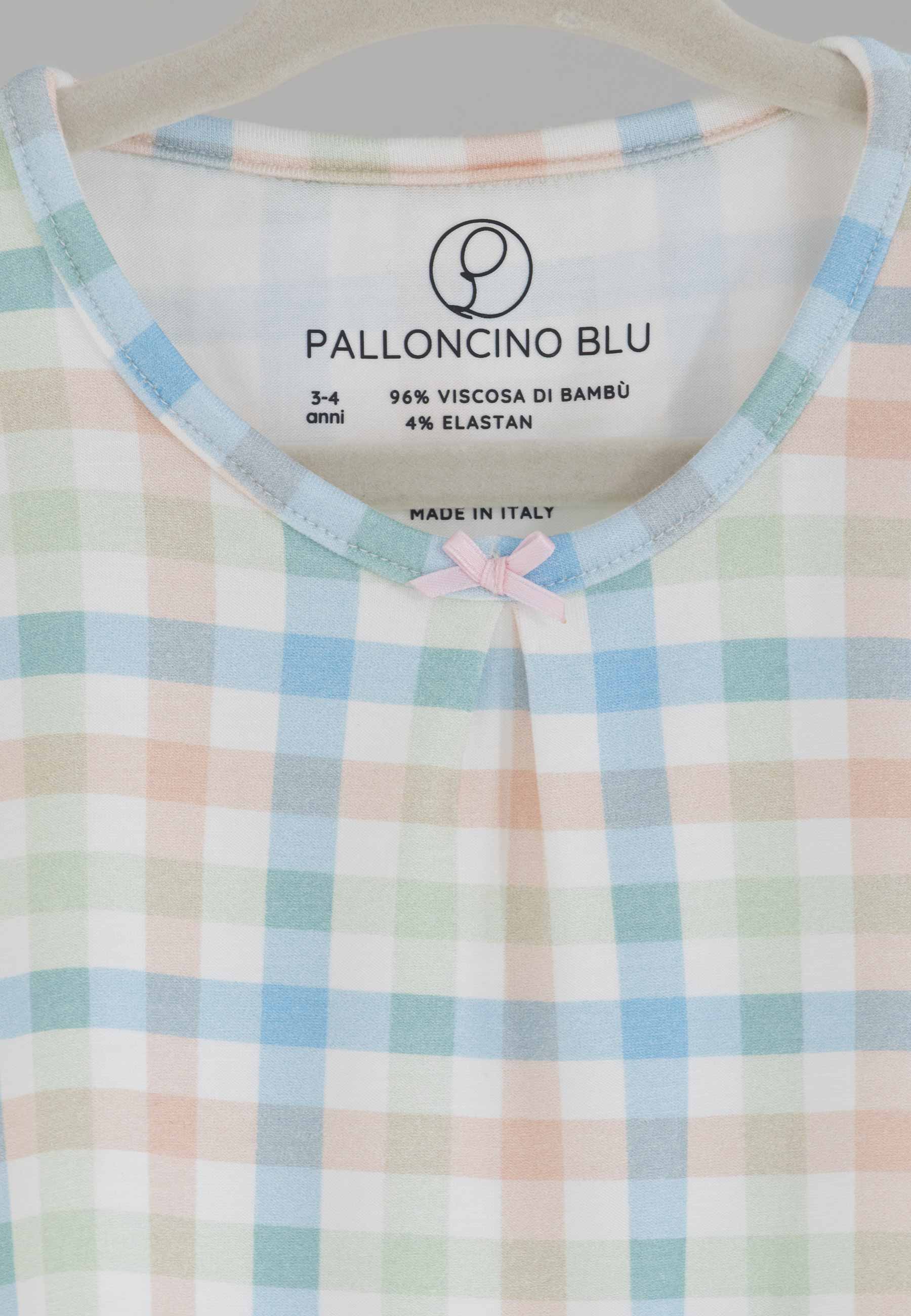 Bamboo Nightgown - Sunny Picnic - Blue Balloon