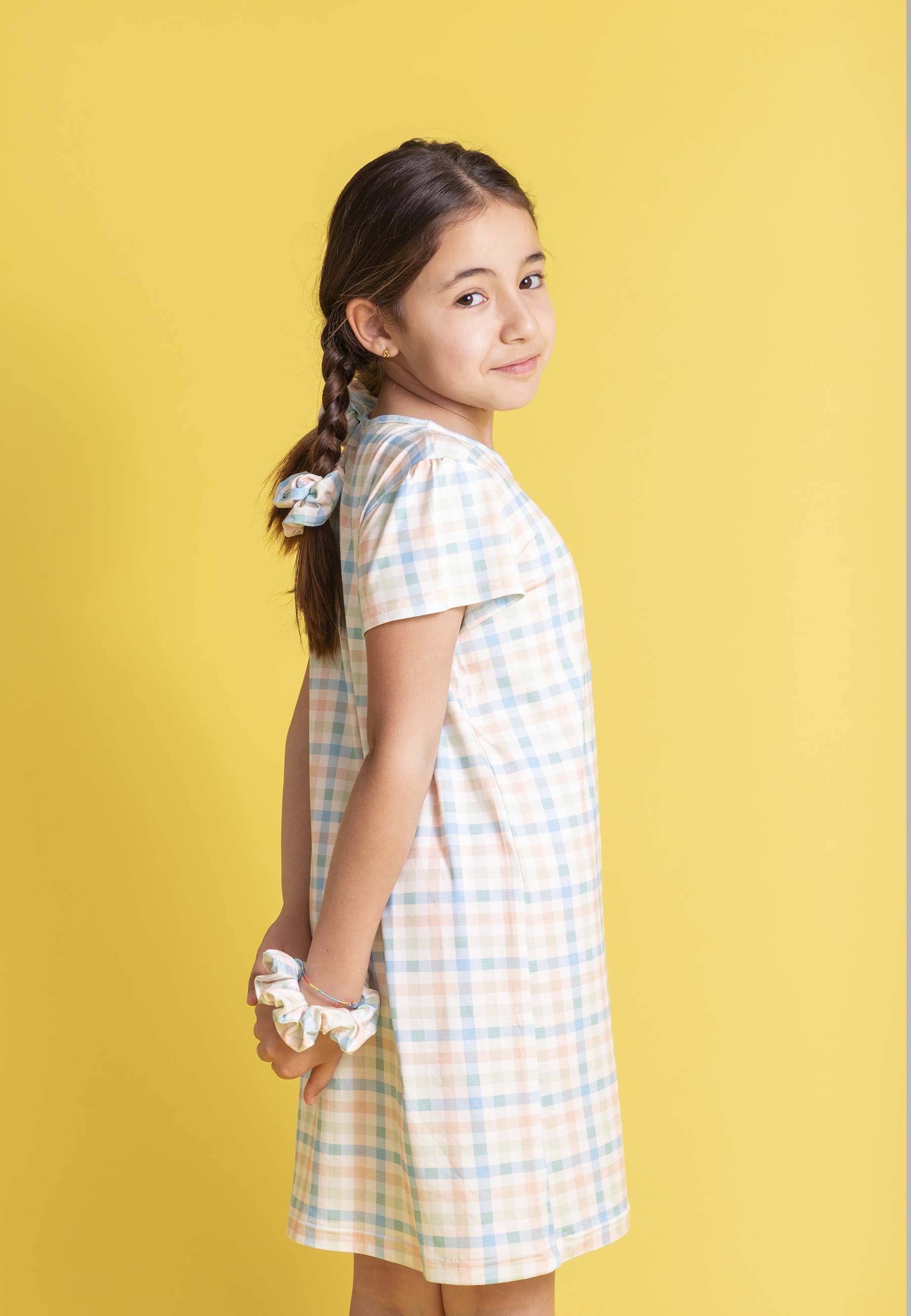 Bamboo Nightgown - Sunny Picnic - Blue Balloon