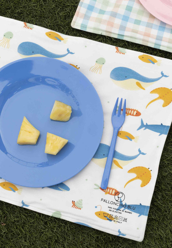 Happy Breakfast Placemats - Blue Balloon