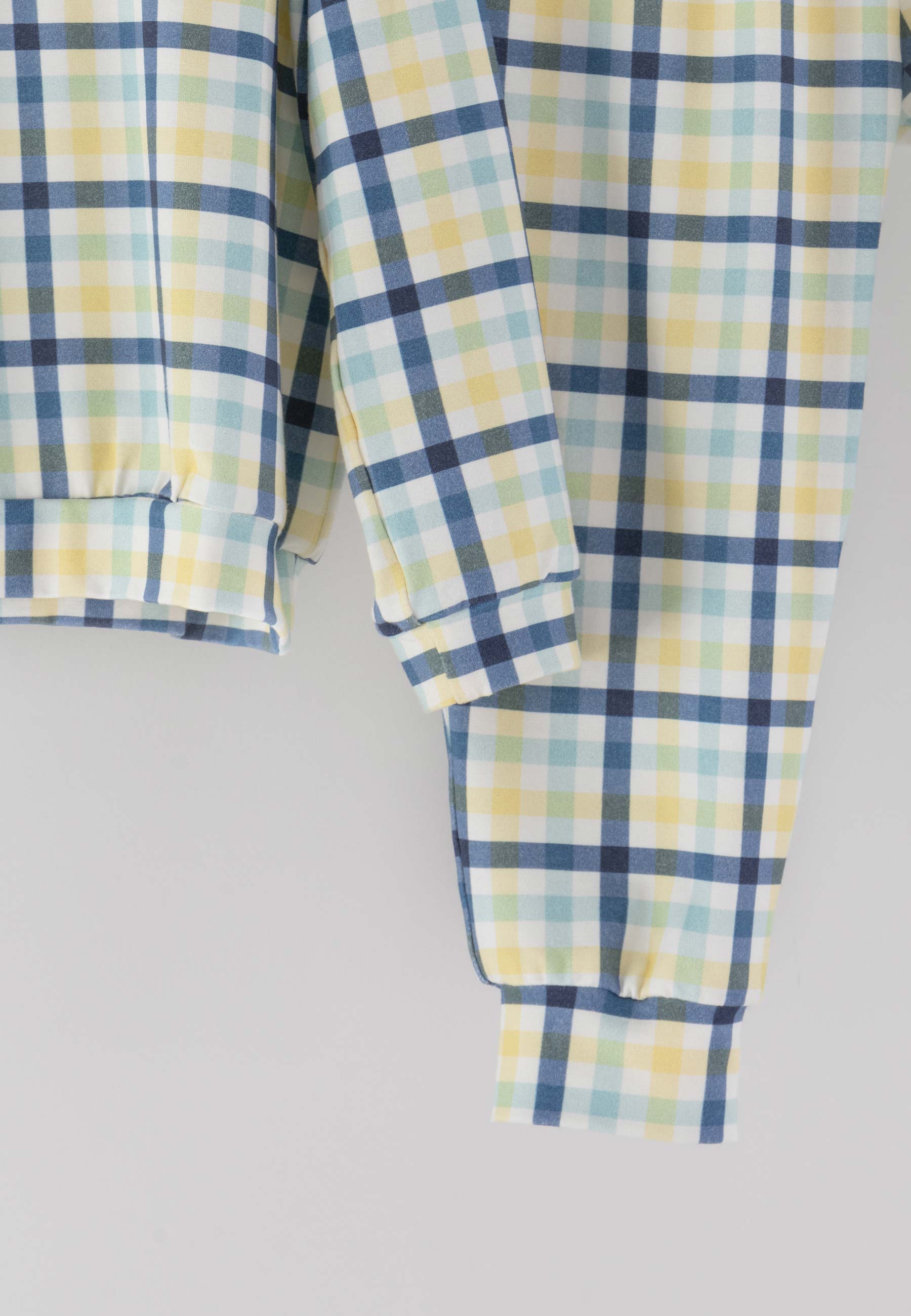 Two-Piece Bamboo Pajamas - Winter Sky - Blue Balloon