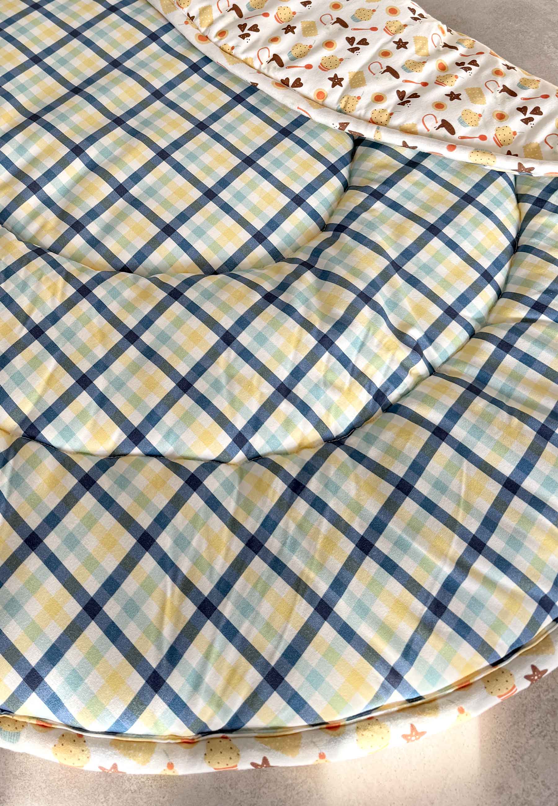 Bamboo Rug - Cloud - Blue Balloon