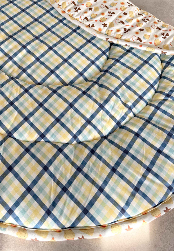 Bamboo Rug - Cloud - Blue Balloon