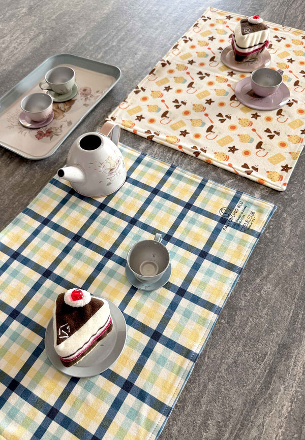 Tovagliette per una Colazione Felice - Palloncino Blu