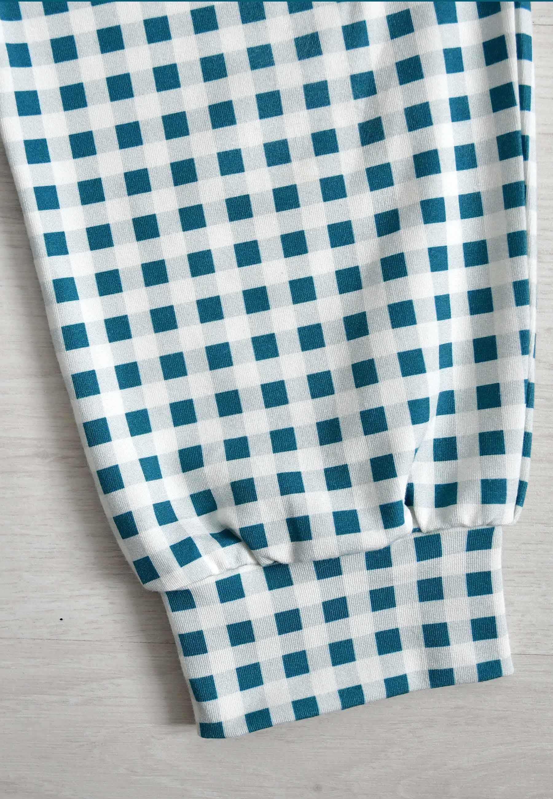 Two-Piece Bamboo Pajamas - Fir - Blue Balloon