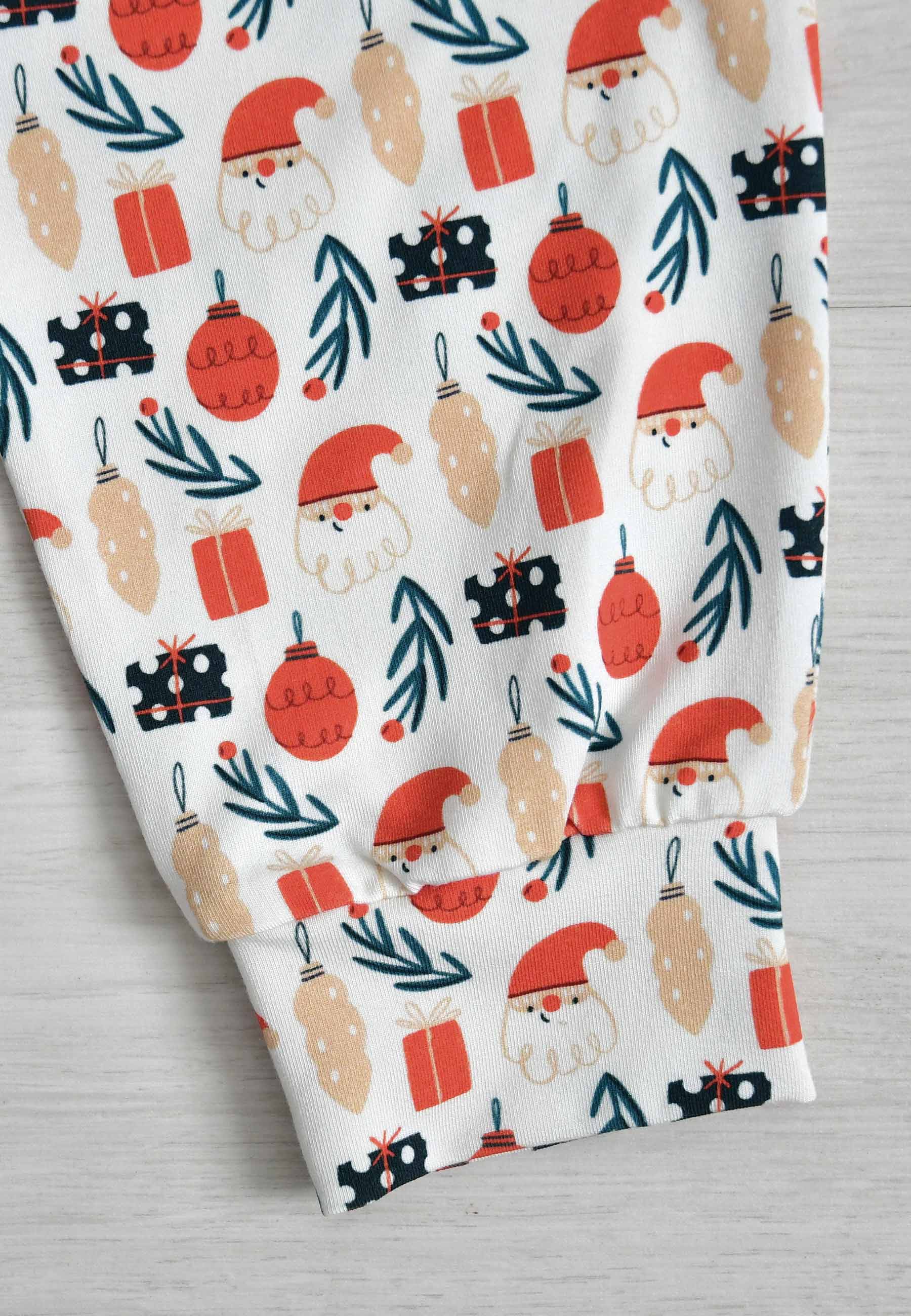 Two-Piece Bamboo Pajamas - Christmas Magic - Blue Balloon