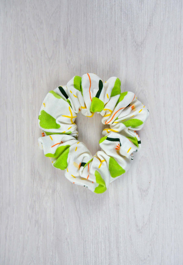 Chouchou in bambù (scrunchie) - Parchetto - Palloncino Blu