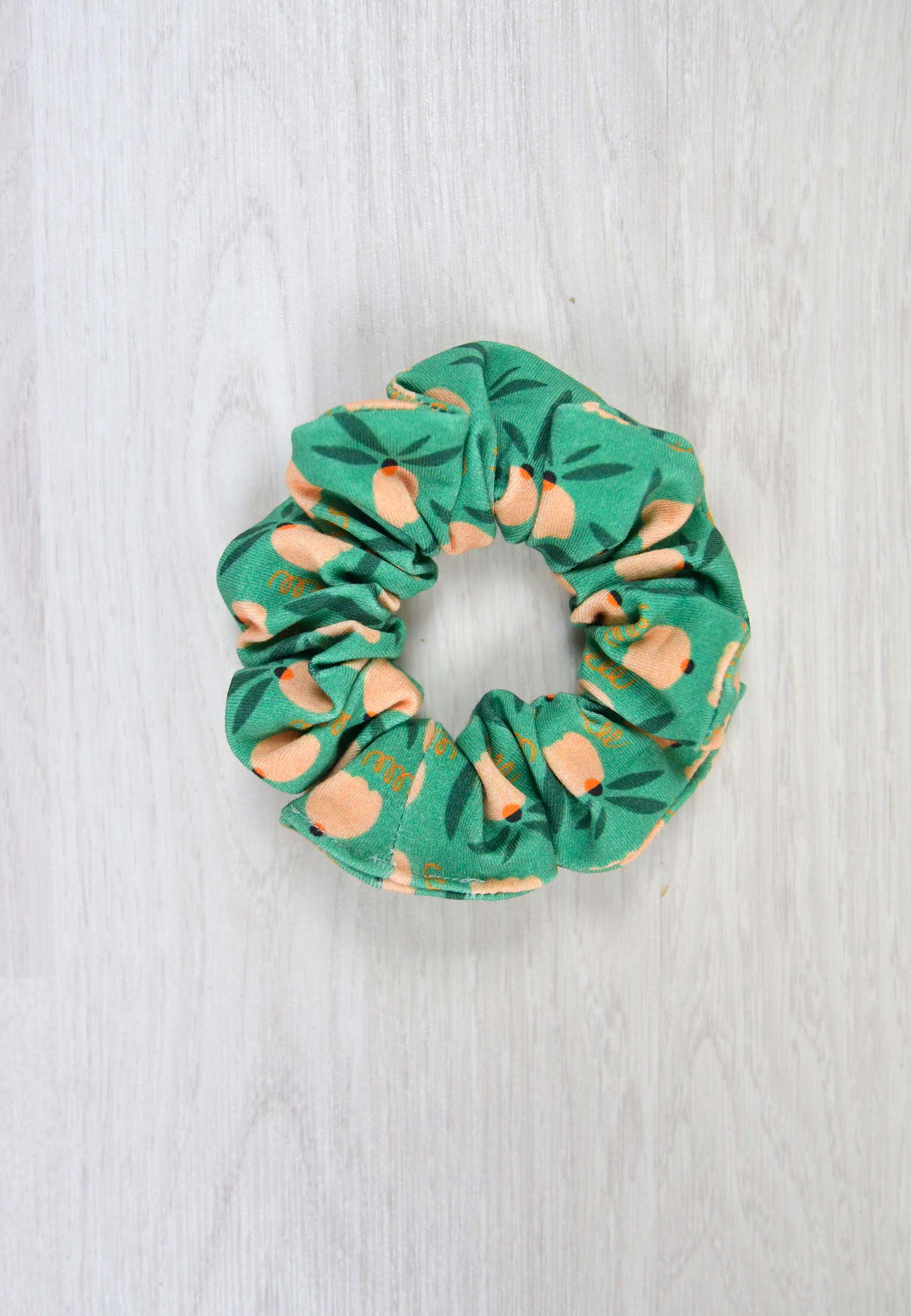 Bamboo Chouchou (scrunchie) - Tulips - Blue Balloon