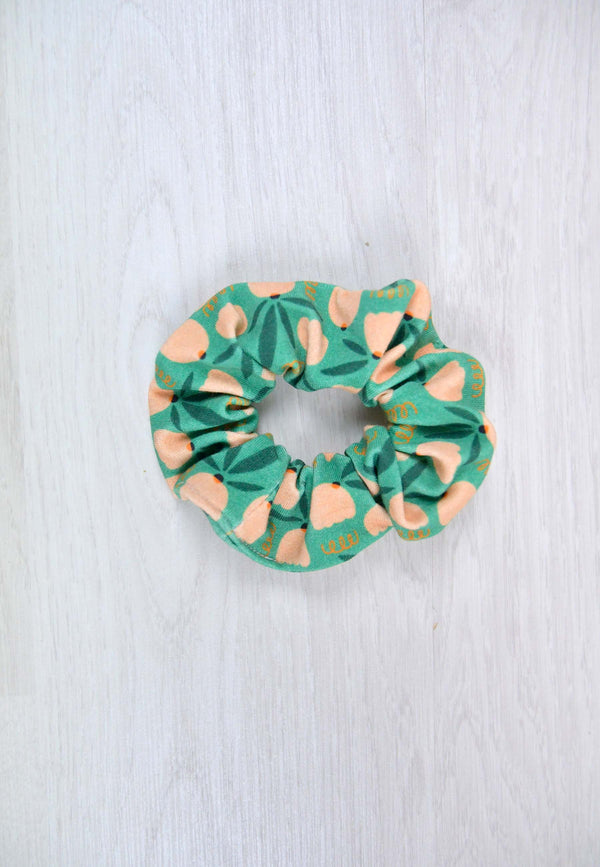 Bamboo Chouchou (scrunchie) - Tulips - Blue Balloon