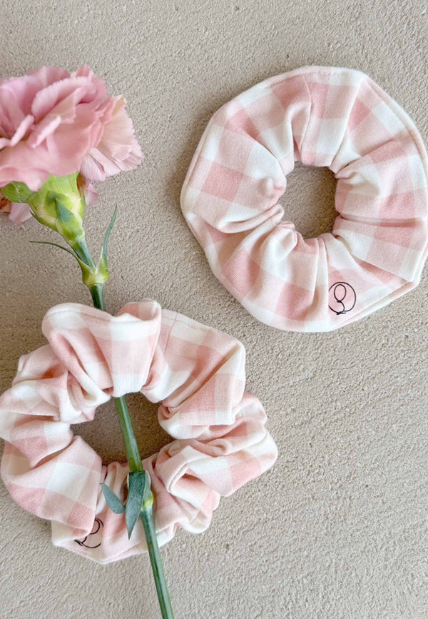 Bamboo Chouchou (scrunchie) - Sakura - Blue Balloon