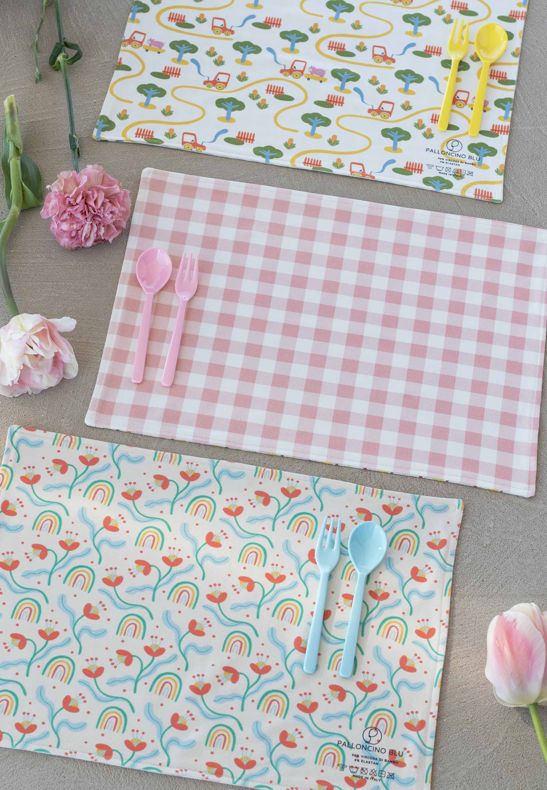 Happy Breakfast Placemats - Blue Balloon