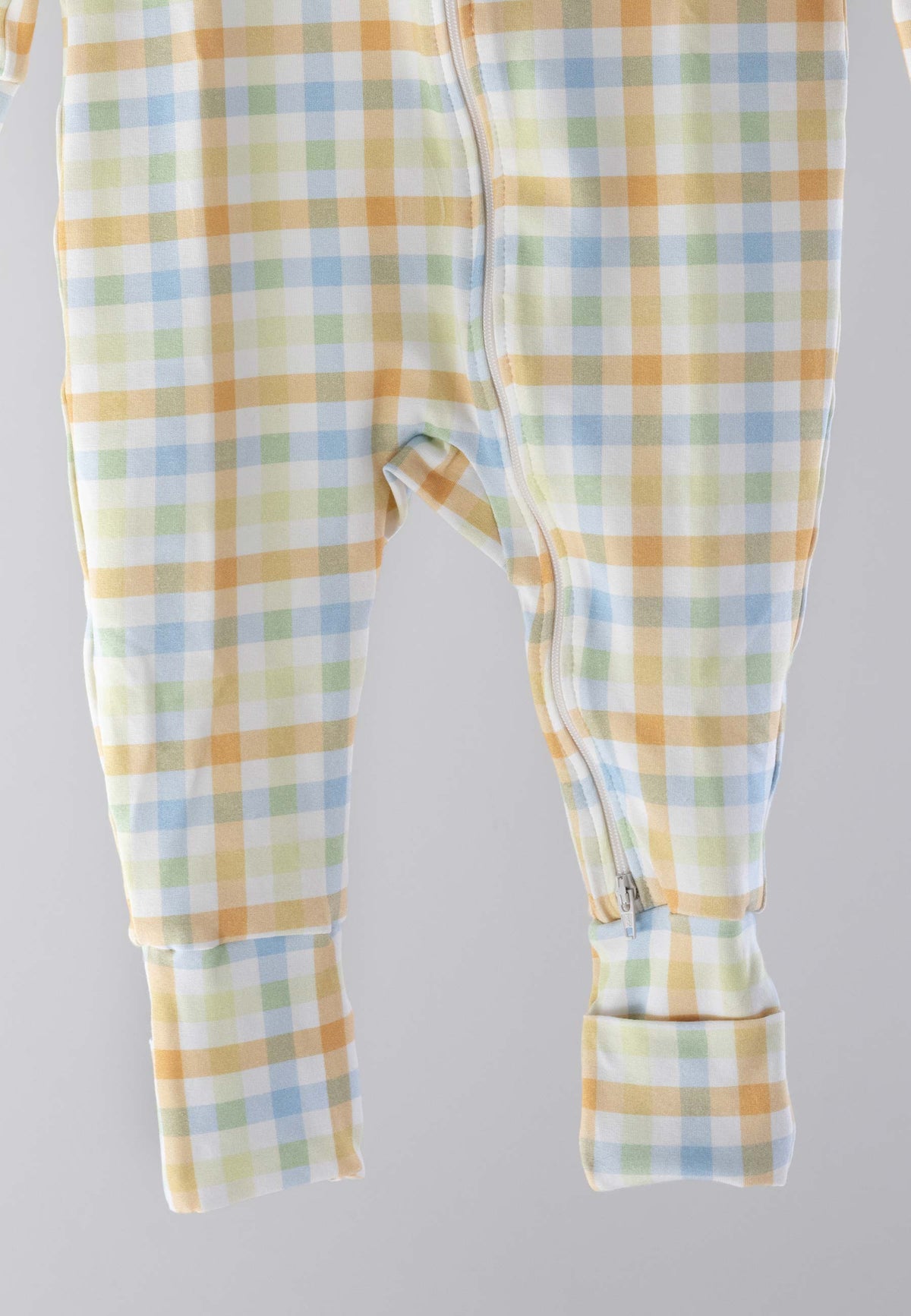 Bamboo Zip Romper - Lollipop - Blue Balloon