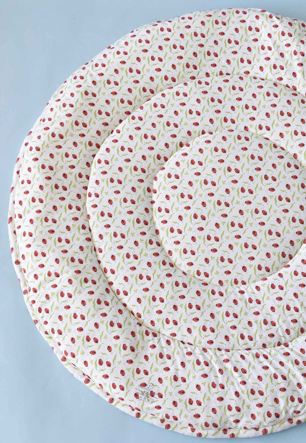 Bamboo Rug - Cloud - Blue Balloon