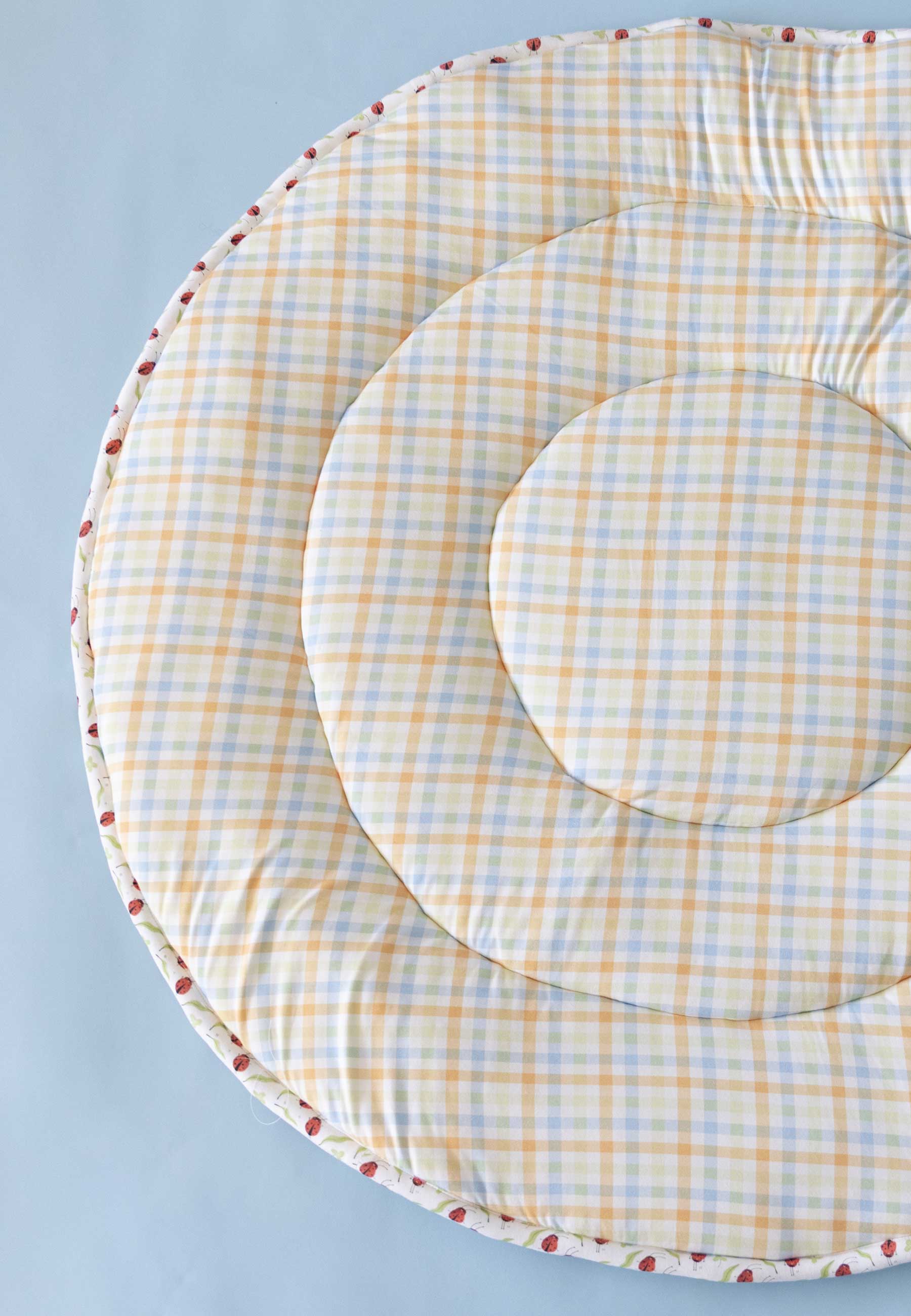 Bamboo Rug - Cloud - Blue Balloon