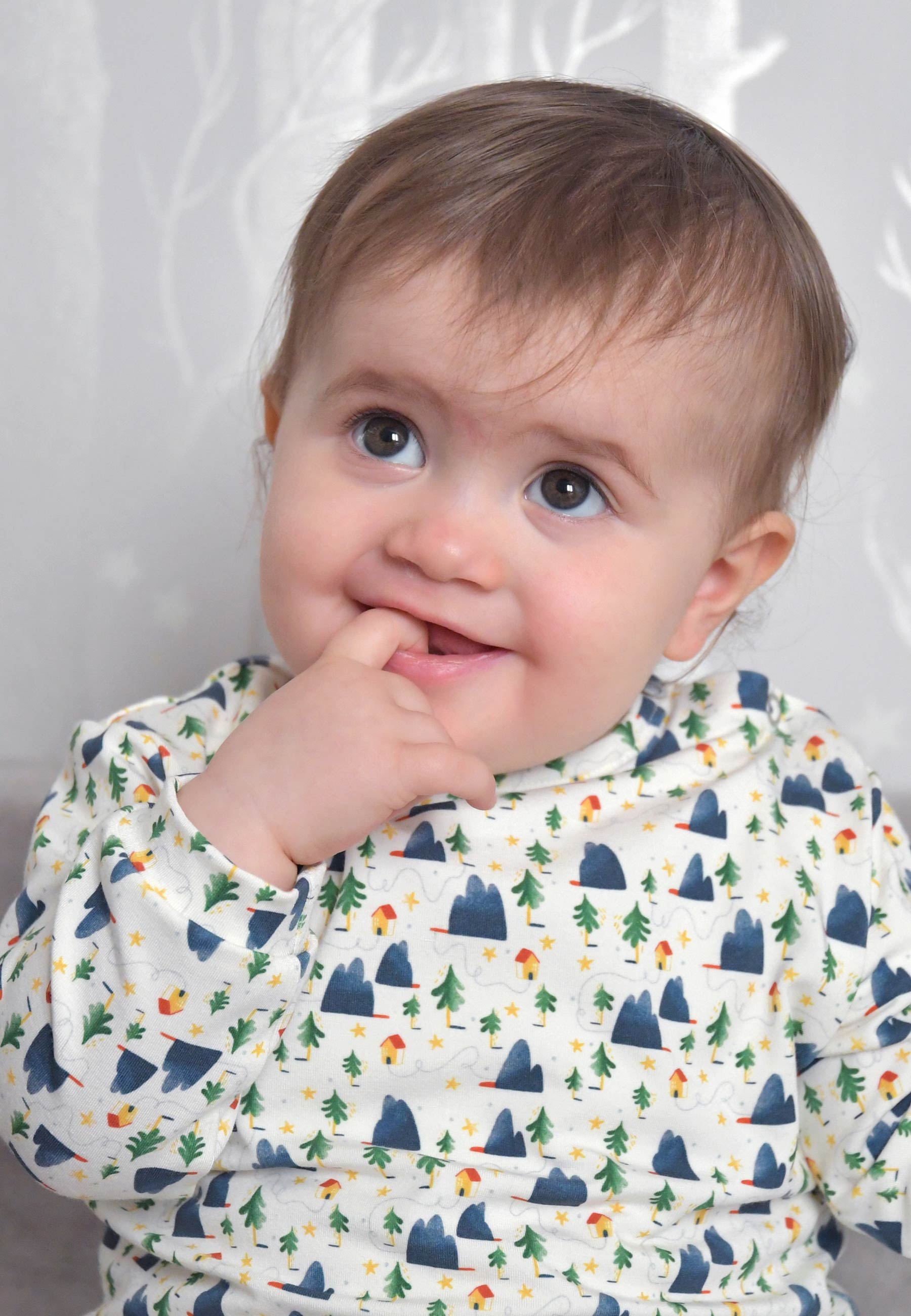 Pigiama in Bambù a Due Pezzi - Alpina - Palloncino Blu