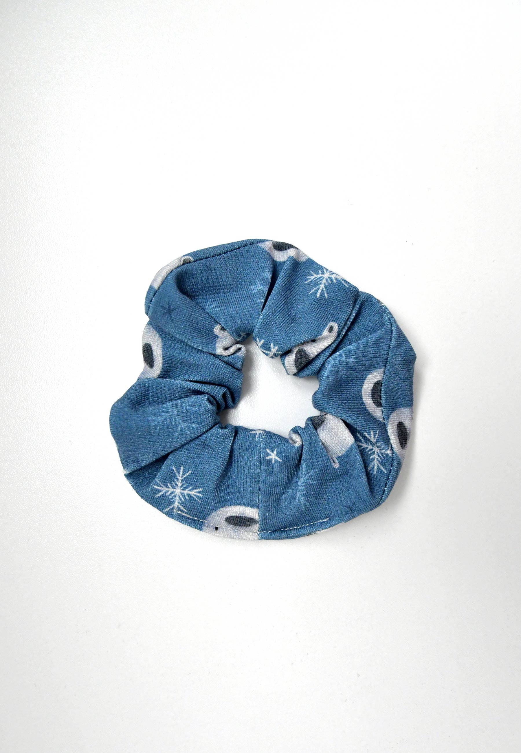 Bamboo Chouchou (scrunchie) - Polar Bear - Blue Balloon