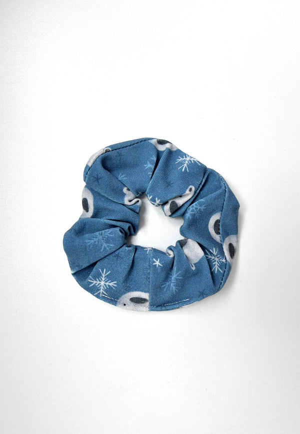 Bamboo Chouchou (scrunchie) - Polar Bear - Blue Balloon