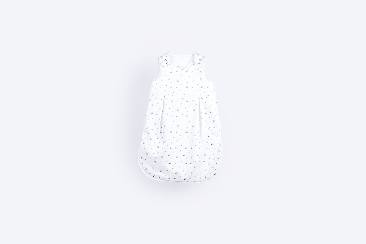 Classic Sleeping Bag with Filling - Gray Stars