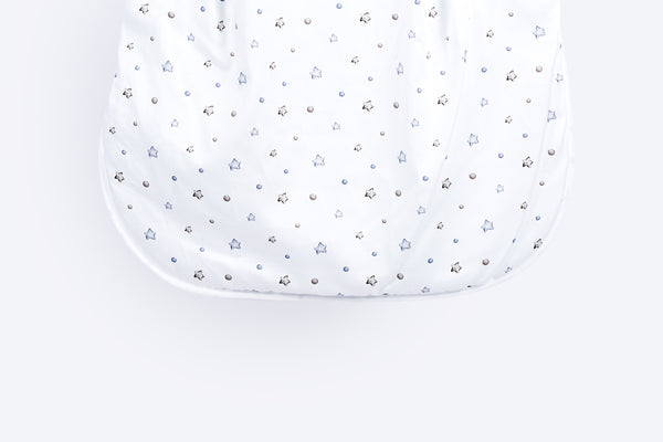 Classic Sleeping Bag with Filling - Gray Stars