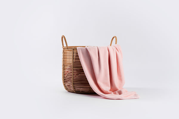 Premium Velour Blanket - Gentle Pink
