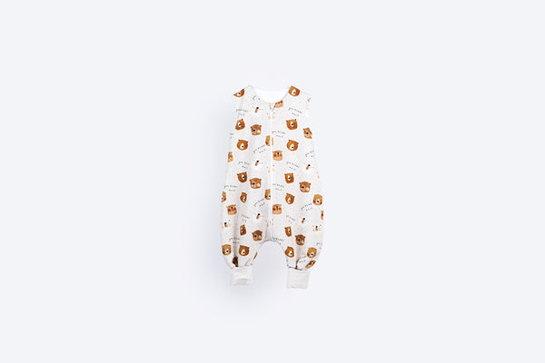 Tanja two-layer sleeping bag with legs - Love you beary much