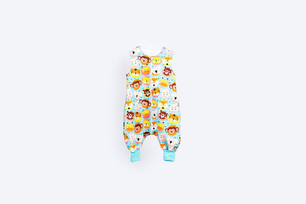 Tanja Two-Layer Sleeping Bag with Legs - Animal Kingdom