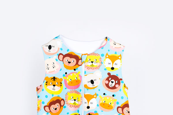 Tanja Two-Layer Sleeping Bag with Legs - Animal Kingdom