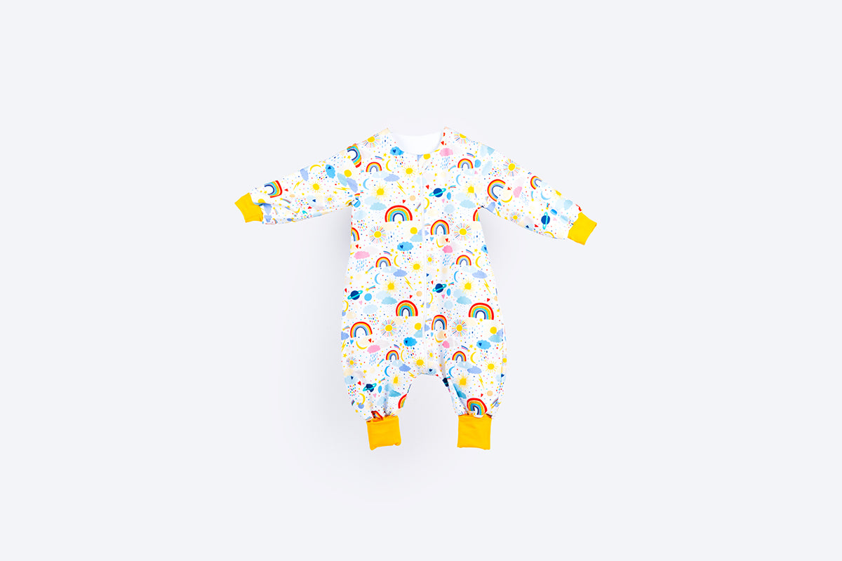 Tanja two-layer sleeping bag with legs and sleeves - Playful Universe