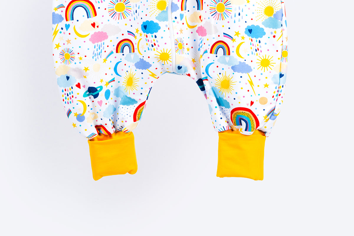 Tanja two-layer sleeping bag with legs and sleeves - Playful Universe