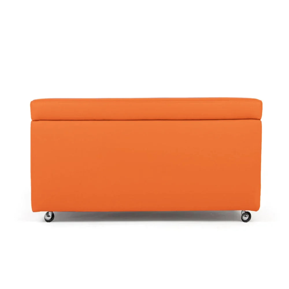 PANDORA 84 ECO SWING, Pouf Panca Contenitore con Ruote in Ecopelle (2139704295493)