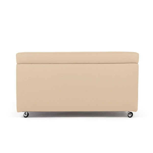 PANDORA 84 ECO SWING, Pouf Panca Contenitore con Ruote in Ecopelle (2139704295493)