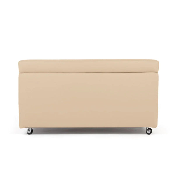 PANDORA 84 ECO SWING, Pouf Panca Contenitore con Ruote in Ecopelle (2139704295493)