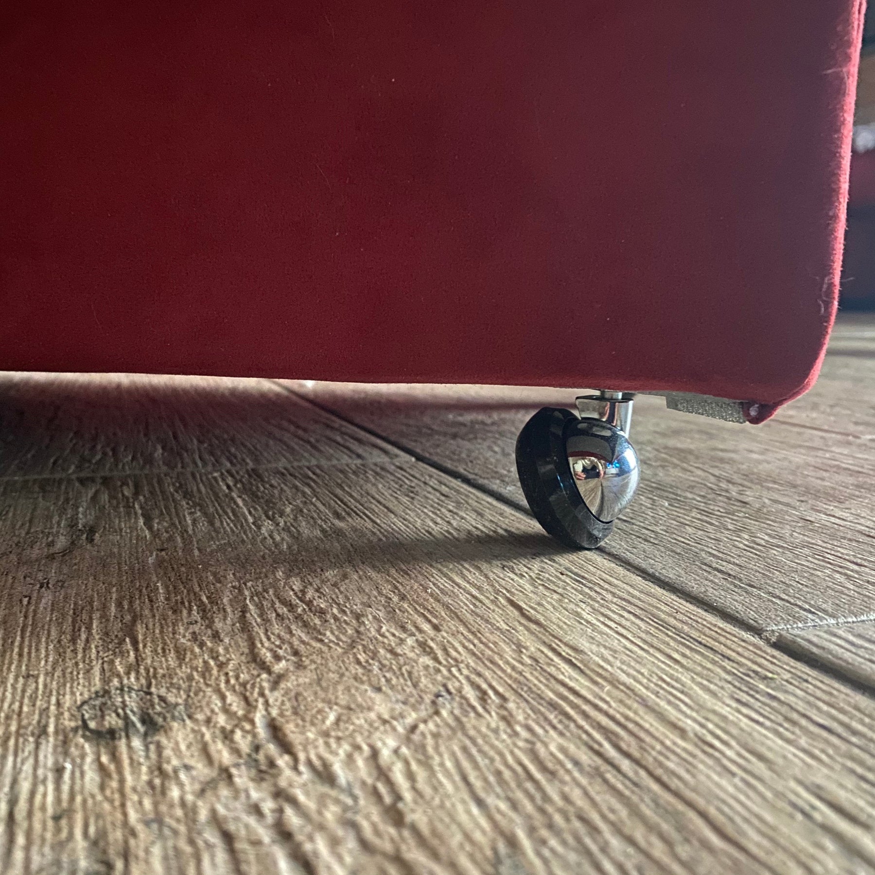 PANDORA 84 MF SWING, Pouf Contenitore Rettangolare Microfibra con Ruote 84x42 h42, ,  Arketicom