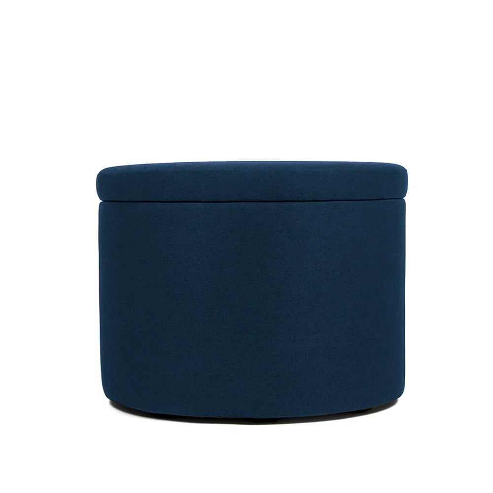 PANDORA 50 ROUND TEX, Pouf Contenitore Rotondo in Cotone (2141368451141)
