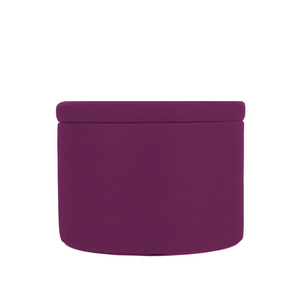 PANDORA 50 ROUND TEX, Pouf Contenitore Rotondo in Cotone (2141368451141)