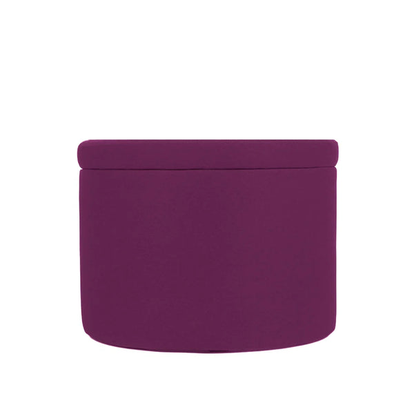 PANDORA 50 ROUND TEX, Pouf Contenitore Rotondo in Cotone (2141368451141)