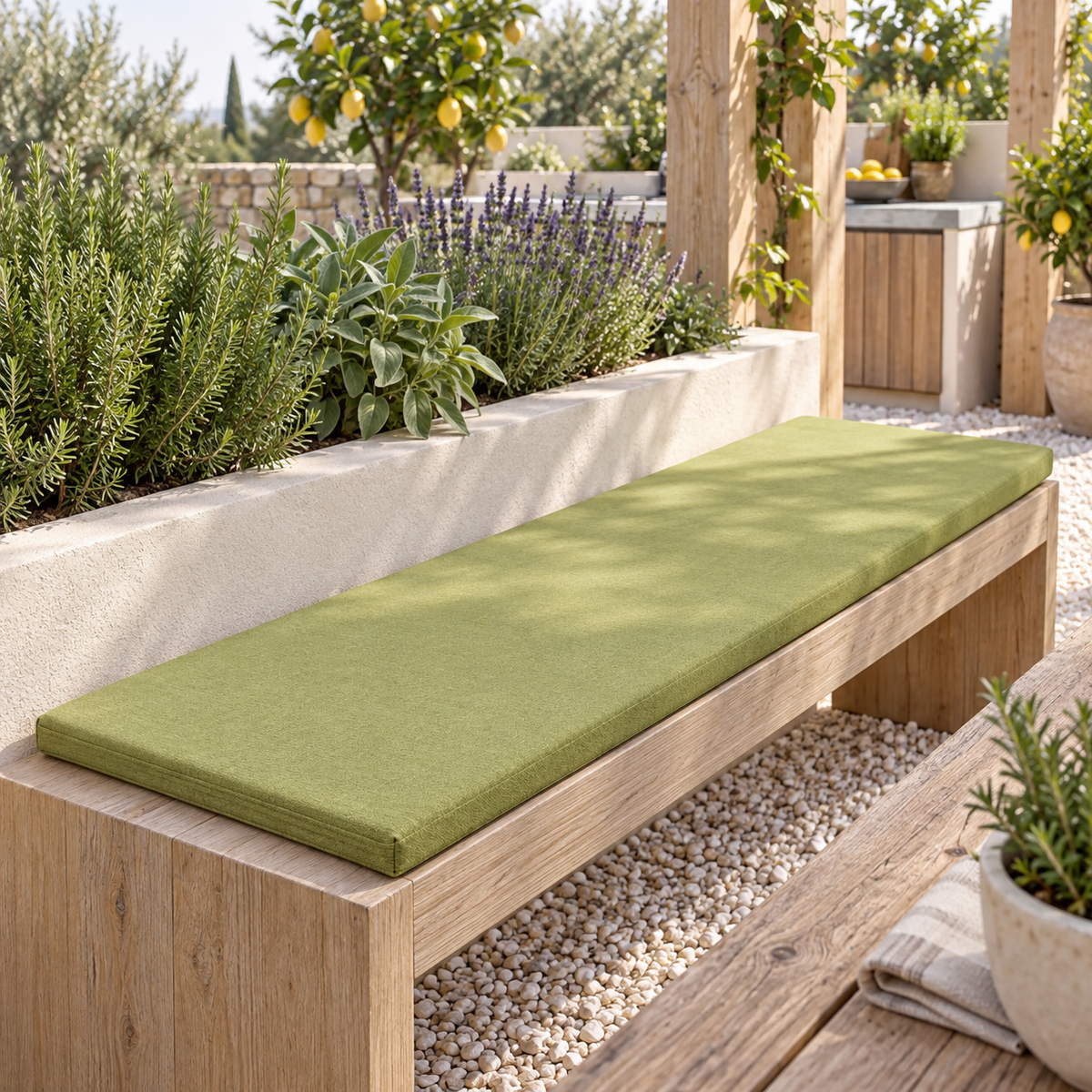 PANK OUTDOOR 70, Outdoor Bench Cushion 70x40 h3