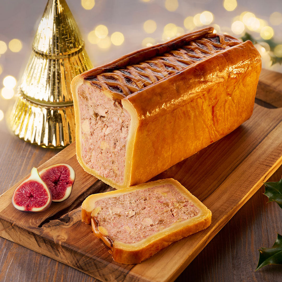 Duck Foie Gras Pâté en Croûte with Figs & Pineau