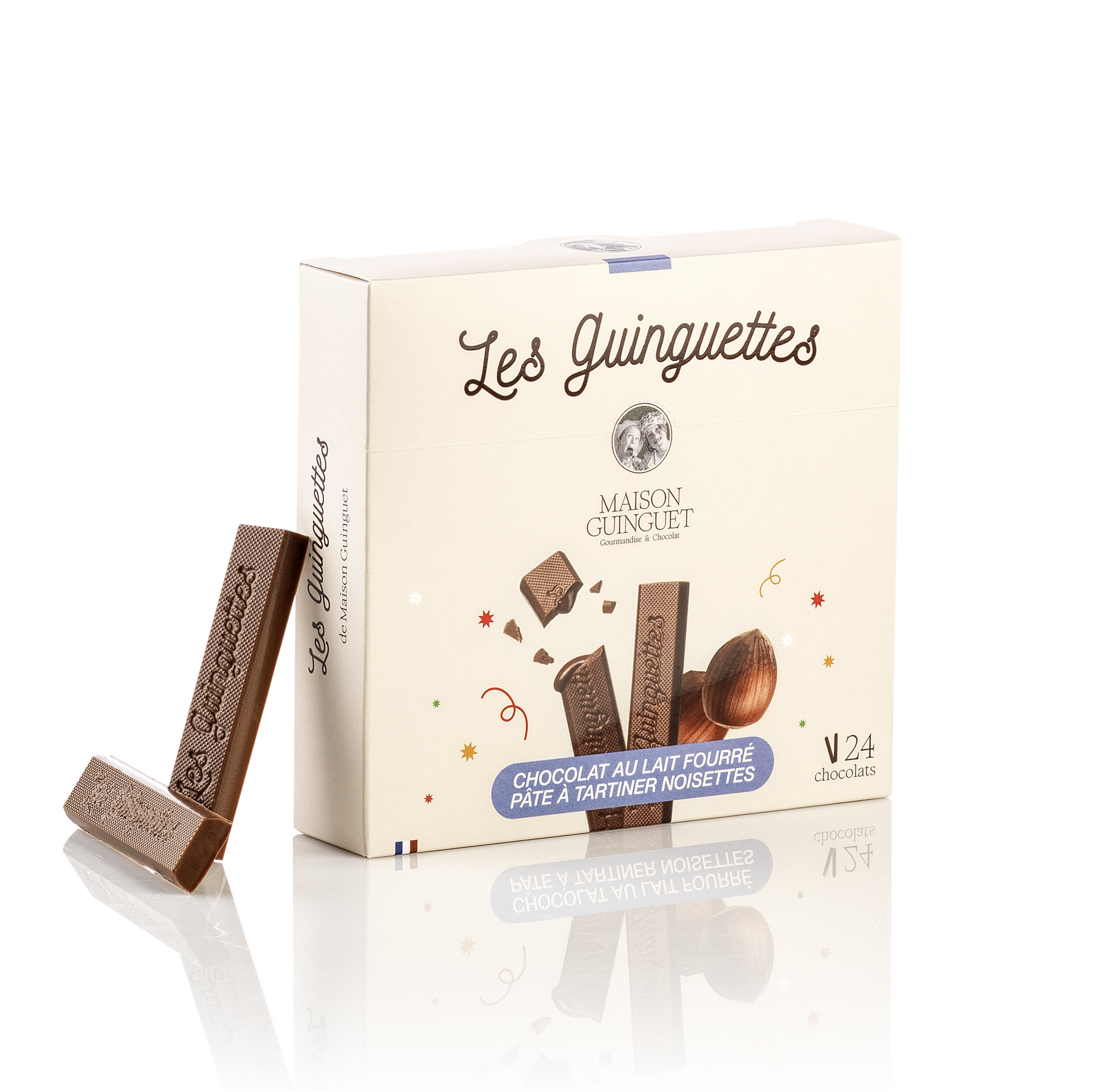 THE GUINGUETTES FILLED MILK CHOCOLATE SPREAD