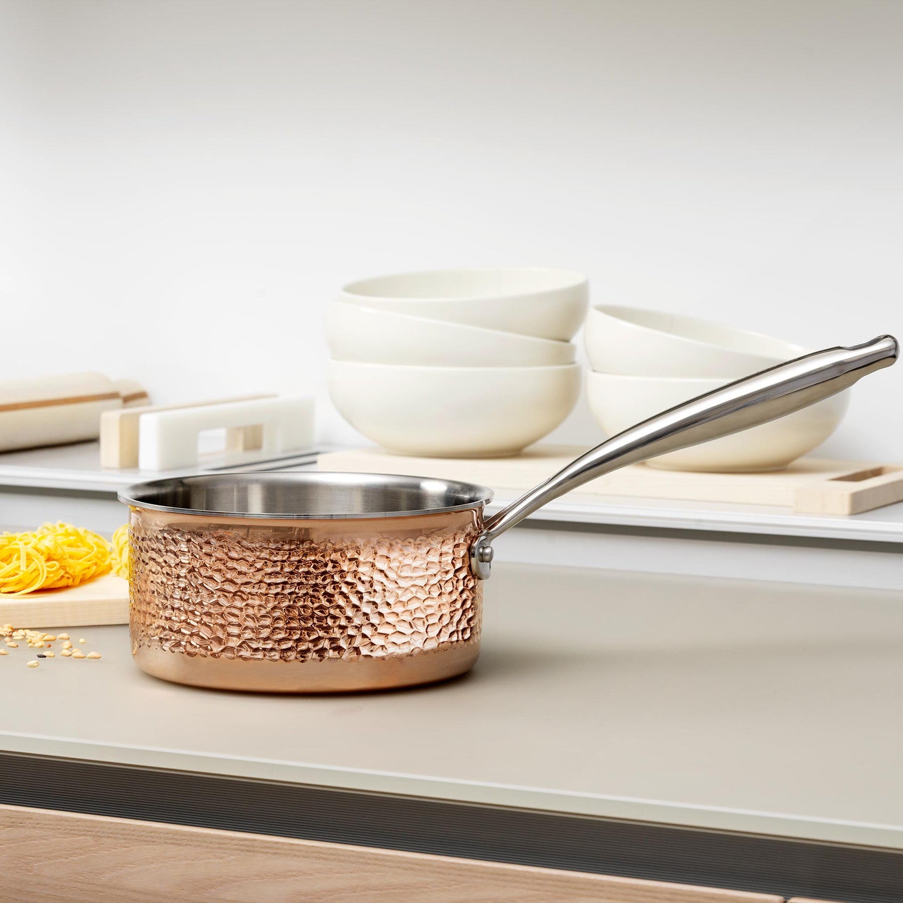 MASTERPRO - COPPER SAUCEPAN 18 cm - CARLO CRACCO