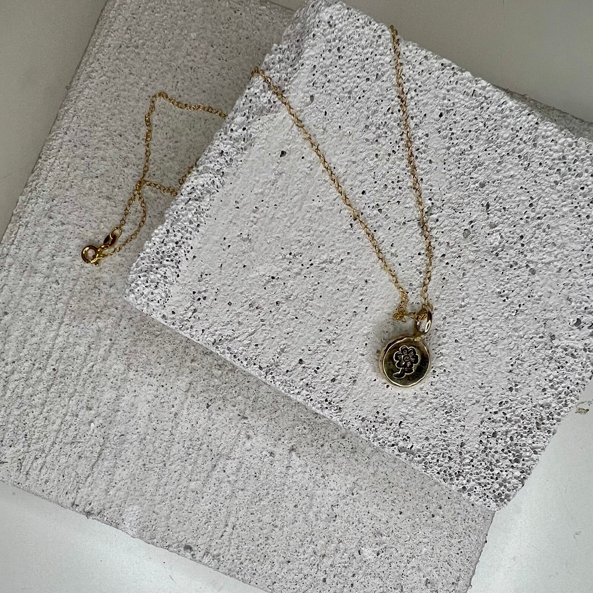 pepita oro collana donna fiore